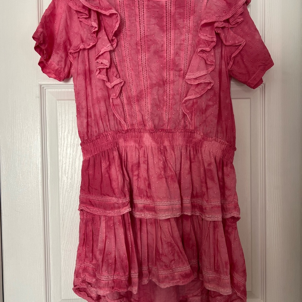 LoveShackFancy Natasha Heritage Mini Dress
